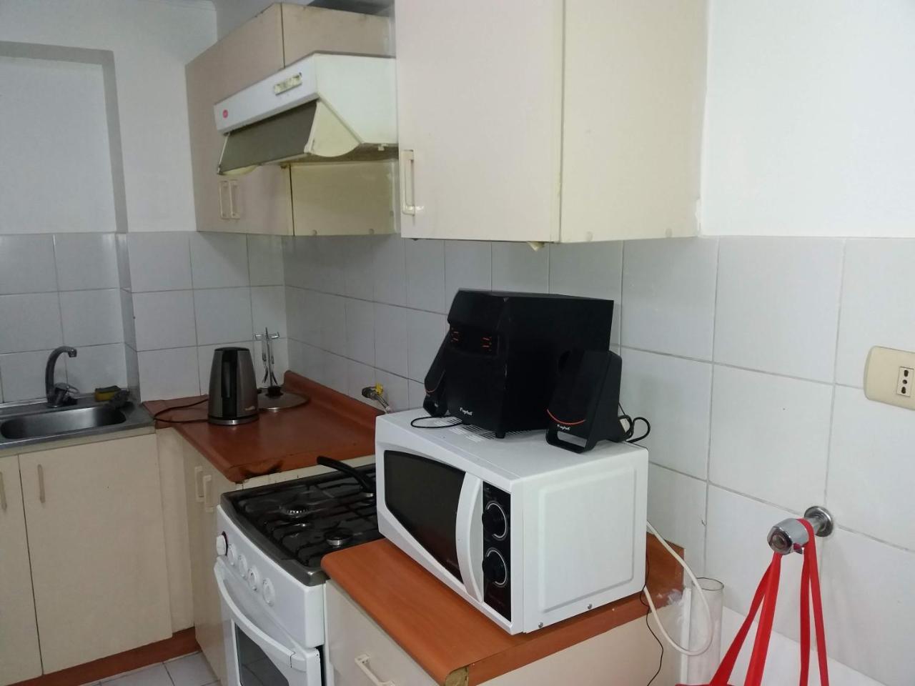 Appartamento Depto Metro Irarrazaval Santiago del Cile Esterno foto