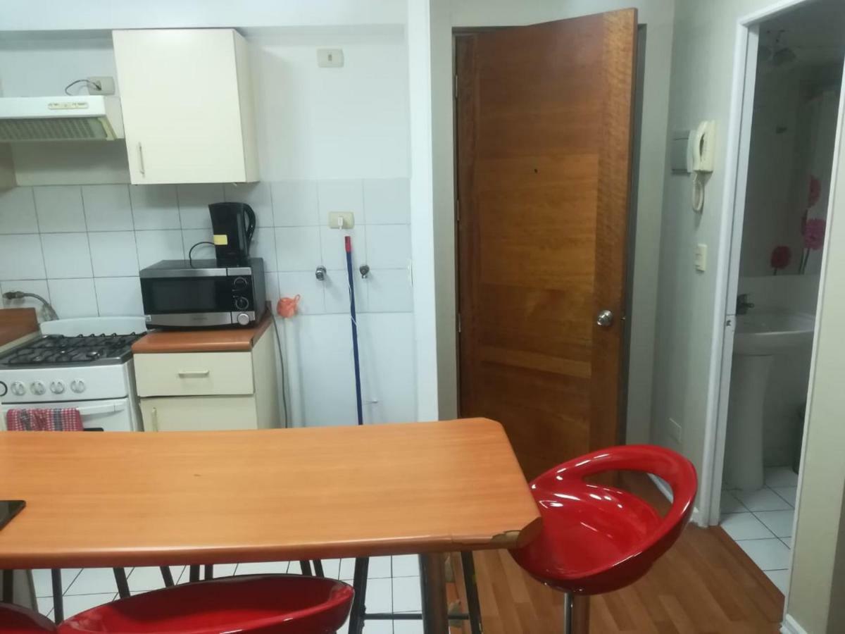 Appartamento Depto Metro Irarrazaval Santiago del Cile Esterno foto